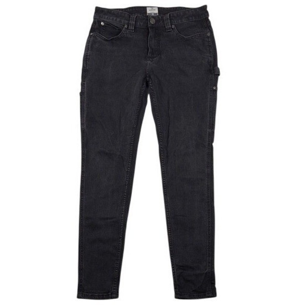 Ridgecut‎ Toughwear Womens Black Carpenter Slim Utility Workwear Jeans Size 10